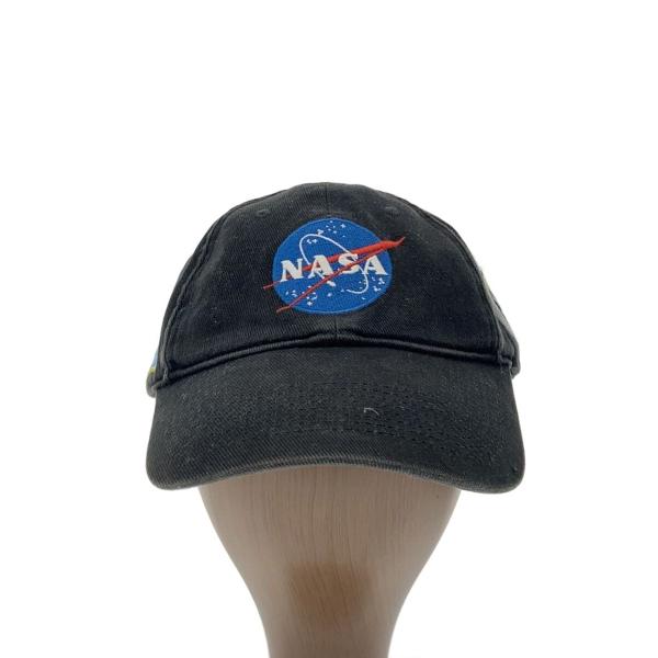 BALENCIAGA◇キャップ/L/コットン/BLK/無地/メンズ : セカンド