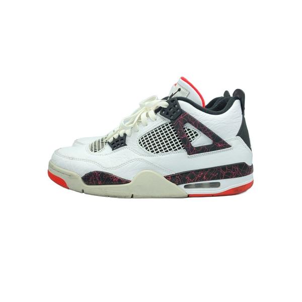 NIKE◆AIR JORDAN 4 RETRO/エアジョーダンレトロ/ホワイト/308497-116/28cm/WHT//