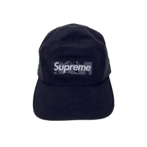 Supreme◇GORE-TEX Tech Camp Cap/キャップ/--/ナイロン/BLK/無地
