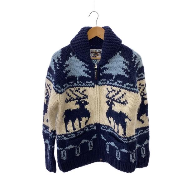 KANATA◇カウチンセーター/ニット・セーター(厚手)/--/ウール/NVY