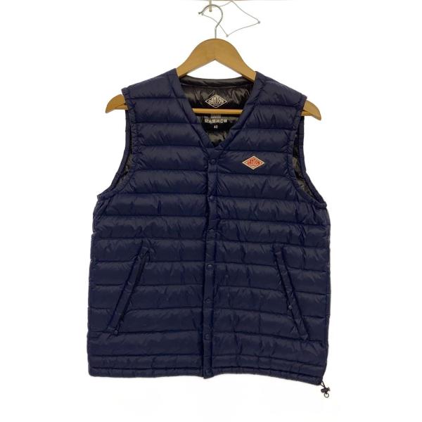 DANTON◇20AW/INNER DOWN VEST/ダウンベスト/40/ナイロン/NVY/20A-KW