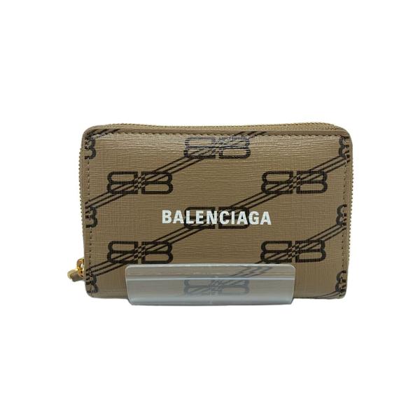 BALENCIAGA◇カードケース/BRW/総柄/メンズ/616911-2762-0-000959