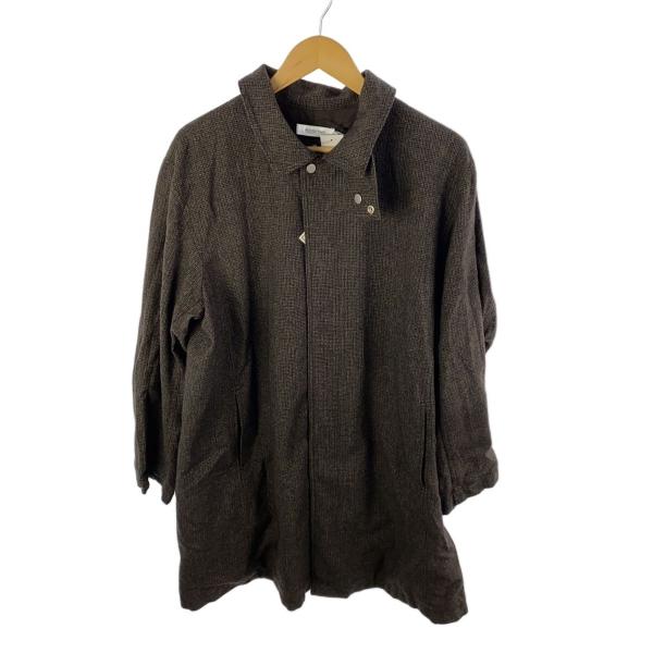 nonnative◇PLOWMAN COAT/2/ウール/ゴアテックス/BRW/総柄/NN-J3917