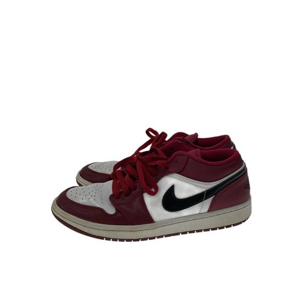 NIKE◆AIR JORDAN 1 LOW/エアジョーダン 1 ロー/レッド/553558-604/27.5cm/RED