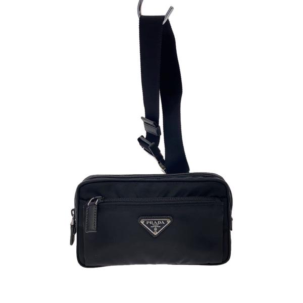 PRADA◇バッグ/ナイロン/BLK/無地/2VL977 : セカンドストリートYahoo
