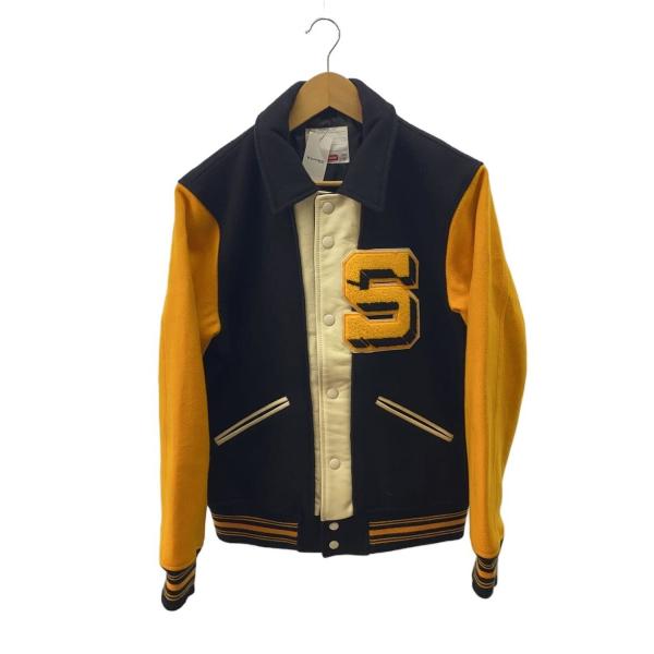 Supreme Captain Varsity スタジャン Supreme◇captain varsity jacket/スタジャン/S/ウール/BLK : セカンド
