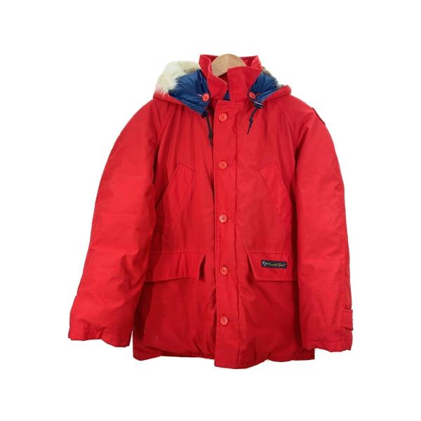 CANADA GOOSE◇旧タグ/ダウンジャケット/M/ナイロン/RED/3275YR/シミ有 