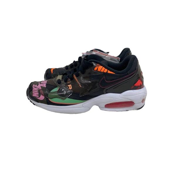 NIKE◆AIR MAX2 LIGHT QS/エアマックスライト/ブラック/CI5590-001/27.5cm/BLK