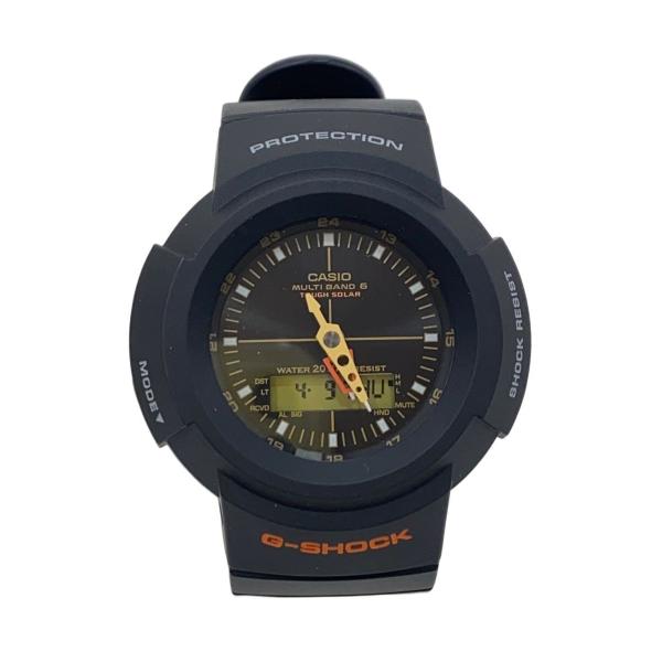 CASIO◇UNITED ARROWS別注/G-SHOCK/ソーラー腕時計/ラバー/BLK/AWG