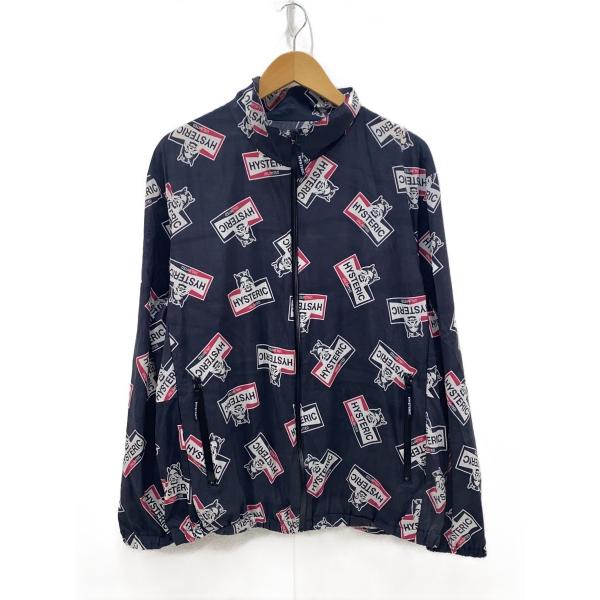 HYSTERIC GLAMOUR◇デビルガール/ナイロンジャケット/XL/ナイロン/BLK