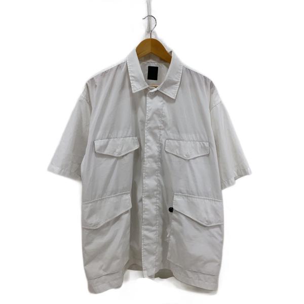 トップス DAIWA PIER39 Tech French MilField Shirts DAIWA PIER39◇Tech French Mil Field Shirts S/S/L/WHT/BE-85221S