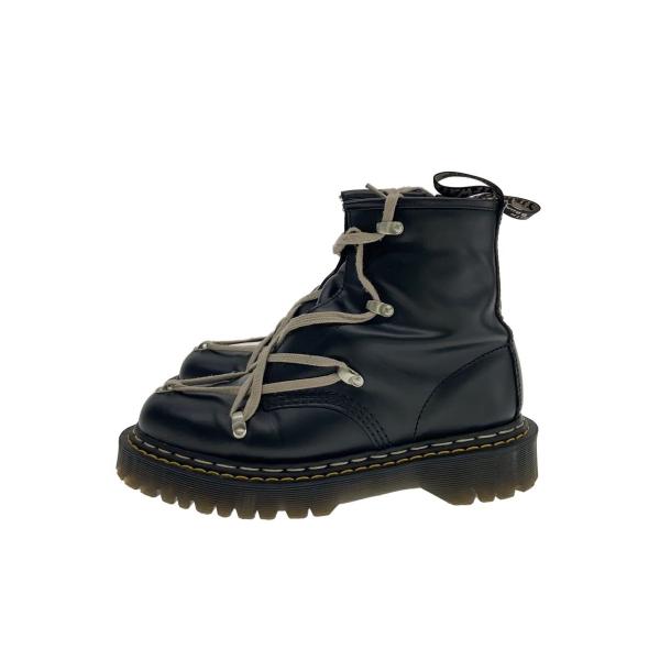 Dr.Martens◇レースアップブーツ/UK7/BLK/レザー/GV11V/RICK OWENS×Dr