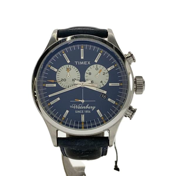 TIMEX◇クォーツ腕時計/アナログ/BLU/NVY/TW2P75400 : セカンド