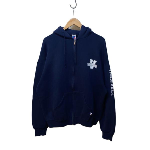 RUSSELL ATHLETIC◇90s-00s/メキシコ製/Full Zip Hoodie/ジップ