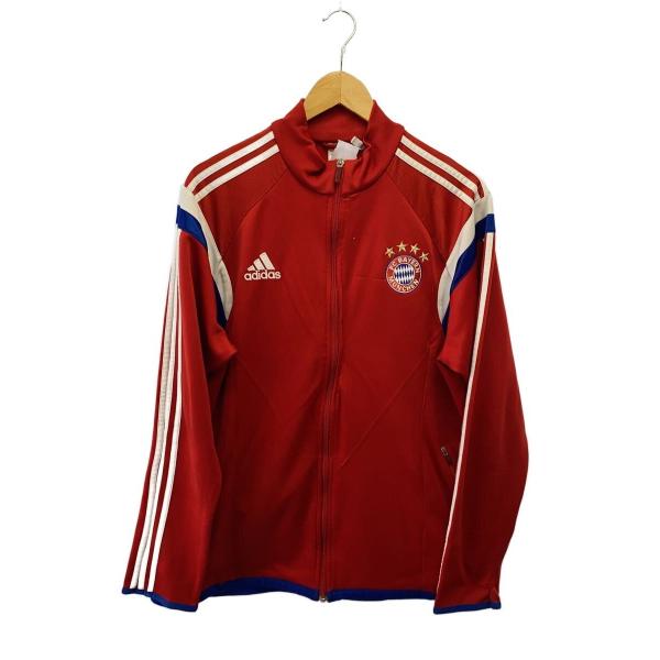 adidas◇FC BAYERN/バイエルン/トラックジャケット/4XO/ポリエステル