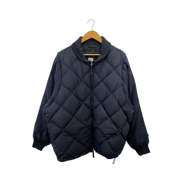 DAIWA PIER39 / ダウンジャケット/--/ナイロン/KHK/無地/BW-26022W DAIWA PIER39◇TECH 4WAY QUILT DOWN JACKET/XL/ナイロン/ネイビー/BW