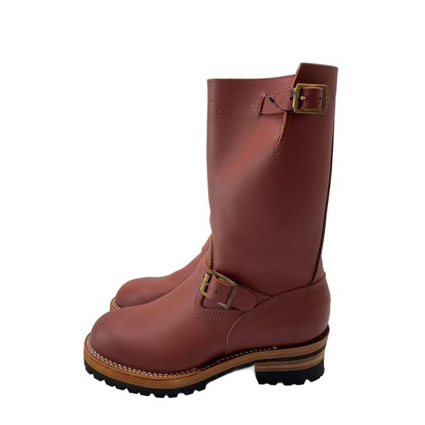 WESCO◇CUSTOM BOSS/カスタムボス/エンジニアブーツ/US8.5/BRW/レザー