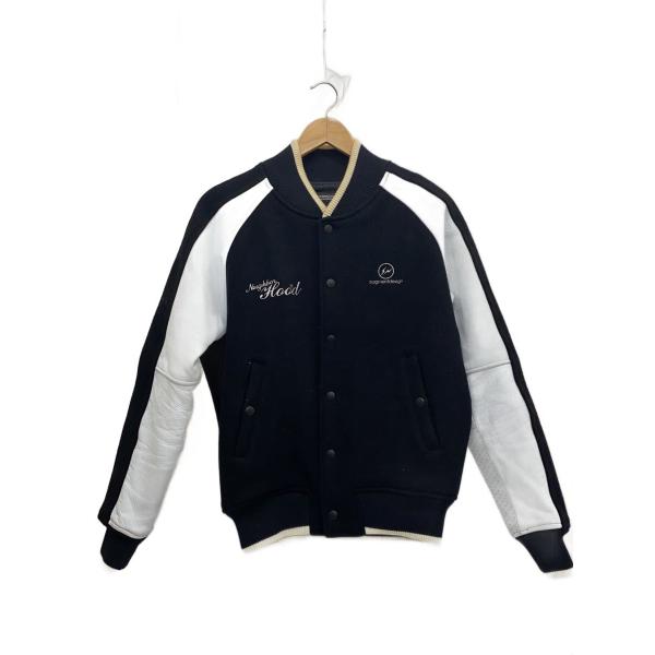 NEIGHBORHOOD◇04AW/フラグメント/裏原/スタジャン/M/ウール/BLK/無地