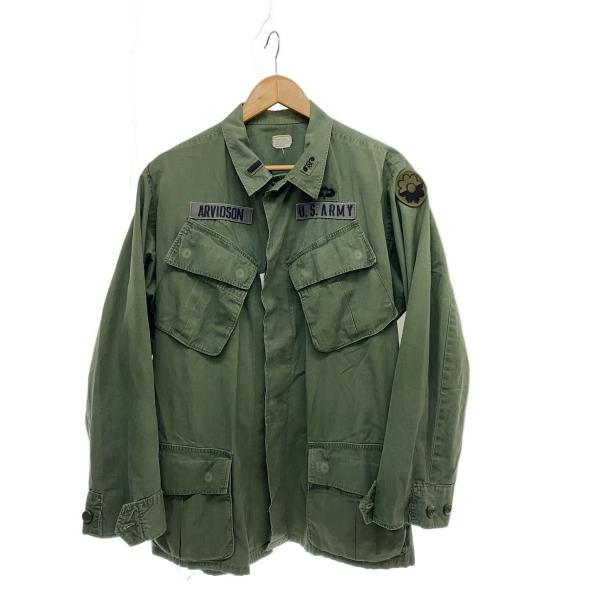 US.ARMY◇69年/4th/ジャングルファティーグジャケット/M/コットン
