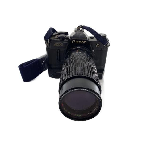 【美品】Canon AE-1 フィルムカメラ Tokinaレンズ付き CANON◇フィルムカメラ/AE-1/Tokinaレンズ/80-200mm// : セカンド