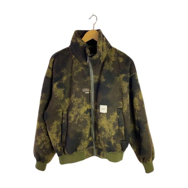 WTAPS◇フリースジャケット/1/ポリエステル/KHK/232TQDT-JKM07/柄
