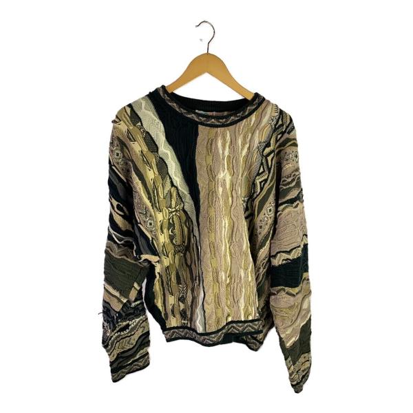 COOGI◇ニット・セーター(厚手)/XL/コットン/ベージュ COOGI◇ニット・セーター(厚手)/XL/コットン/ベージュ