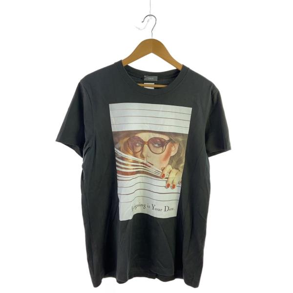 Christian Dior◇半袖Tシャツ/XL/コットン/ブラック : セカンド