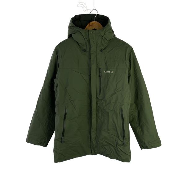 mont-bell◇アスペン ダウン ハーフコート Mens/M/ナイロン/KHK/カーキ