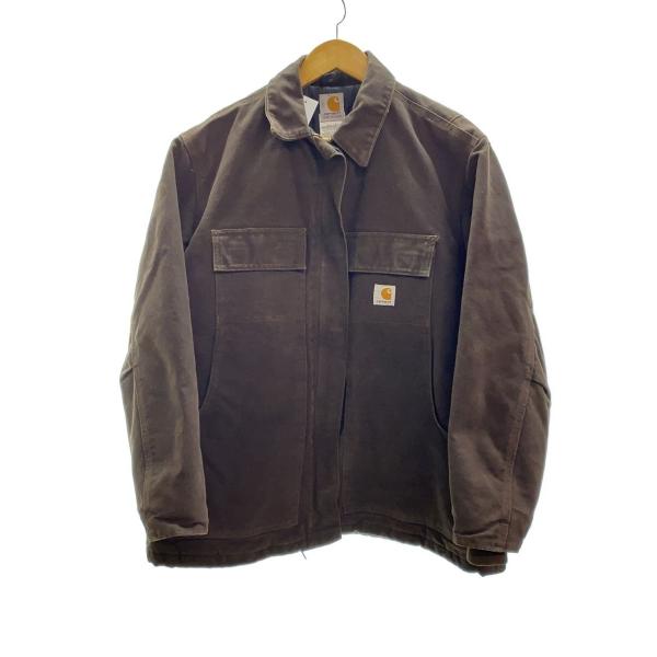 carhartt デニムキルティングジャケット Carhartt◇キルティングジャケット/L/コットン/BRW/無地 : セカンド