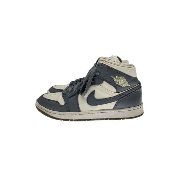 NIKE◆AIR JORDAN 1 MID/26.5cm/GRY/レザー/BQ6472-115//