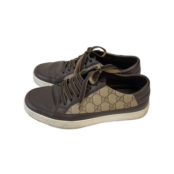 GUCCI◇ローカットスニーカー/US6.5/BRW/PVC/411858 : セカンド