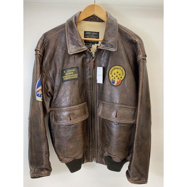 AVIREX / レザージャケット・ブルゾン/S/レザー/BRW AVIREX◇レザージャケット・ブルゾン/S/レザー/BRW/G-1/フライト