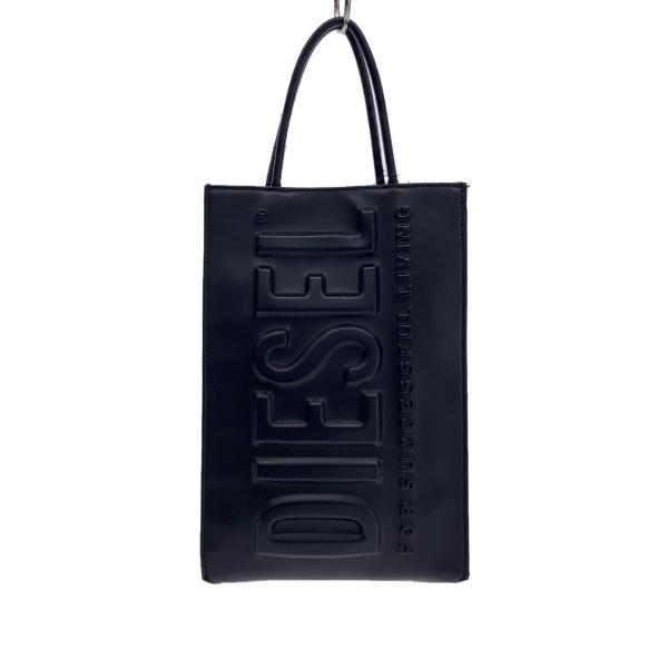 DIESELディーゼル ヴィンテージレザーストライプビジネスバッグ トートバッグ 中古・古着通販】DIESEL (ディーゼル) ターンロックレザートートバッグ