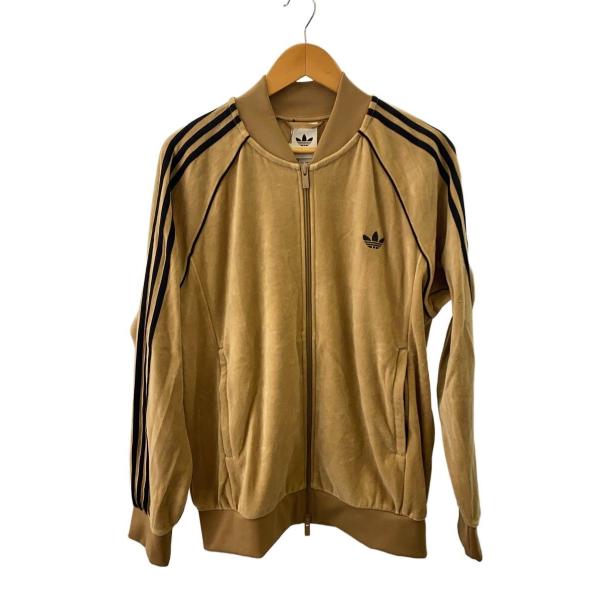adidas◇ジャージ/--/ベロア/BEG/JX1561 : セカンドストリートYahoo!店