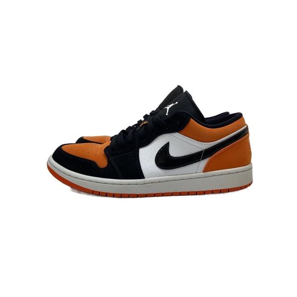 NIKE◆AIR JORDAN 1 LOW/エアジョーダン1ロー/ブラック/553558-128/28.5cm/BLK//
