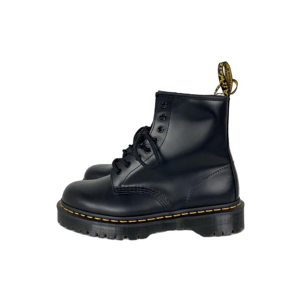 Dr.Martens◇8ホール/レースアップブーツ/UK7/ブラック/レザー/1460