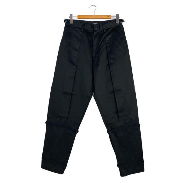 UNDERCOVER◇20AW/ボンテージロングパンツ/2/コットン/ブラック