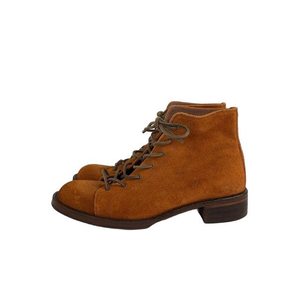 moto◇ベロアモンキーブーツ/2/ブラウン/レザー// : セカンド