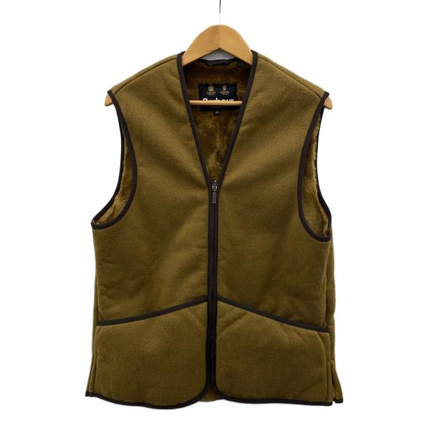 Barbour◇ファーライナーベスト/40/アクリル/CML/232MLI0004/Warm Pile