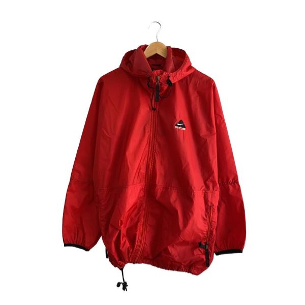 NIKE ACG◇ナイロンジャケット/L/ナイロン/RED/U7 FHS// : セカンド