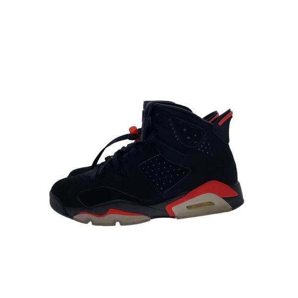 NIKE◆AIR JORDAN 6 RETRO/エアジョーダンレトロ/ブラック/384664-060/28cm/BLK//