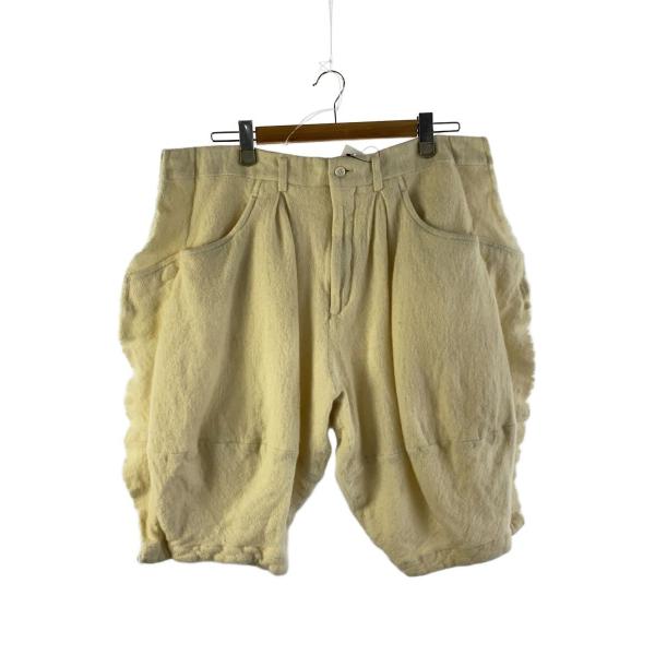 COMME des GARCONS HOMME PLUS◇ショートパンツ/XS/ウール/CRM/PN-P038