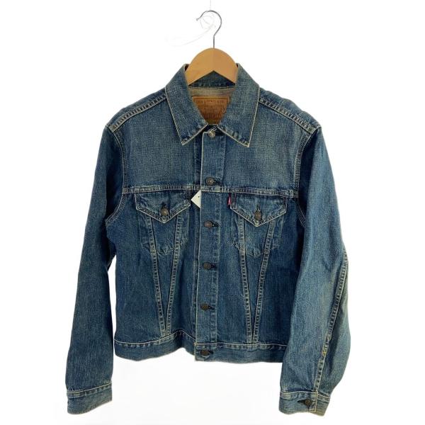 Levi's◇90s/デニムジャケット/Gジャン/トラッカー/日本製/ビッグE/40