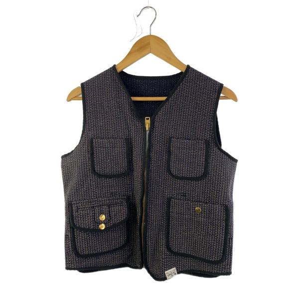 GOOD OL'◇ベスト/ビーチクロス/S/コットン/BLK// : セカンド