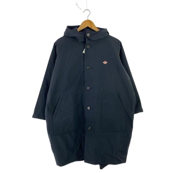 DANTON◇INSULATION HOODED COAT/コート/フーデッド/36/ナイロン/NVY
