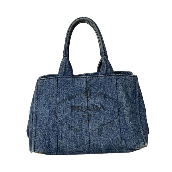 PRADA◇トートバッグ/デニム/IDG : セカンドストリートYahoo!店 - 通販
