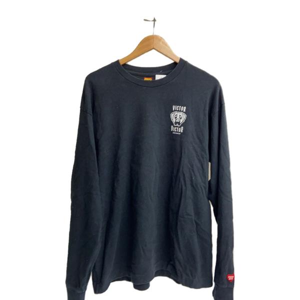 HUMAN MADE◇長袖Tシャツ/XL/コットン/BLK/プリント : セカンド HUMAN MADE◇長袖Tシャツ/XL/コットン/BLK/プリント : セカンド