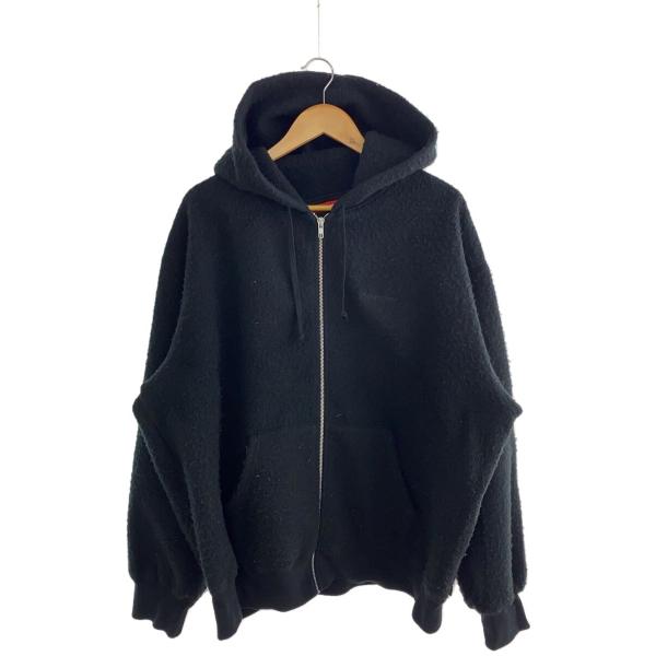 Supreme / ジップパーカー/L/コットン/ブラック/24AW Pilled Zip Up Hooded Swea// Supreme◇ジップパーカー/XL/コットン/BLK/24AW/Pilled Zip Up Hooded