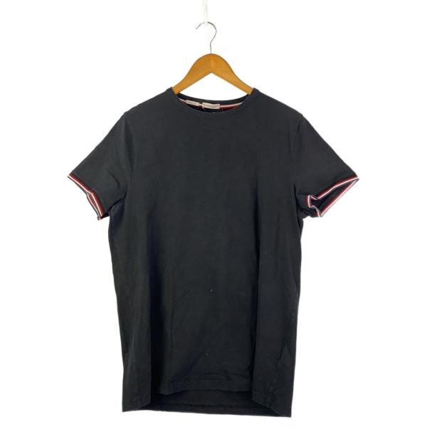 MONCLER◇Slim Fit/Tシャツ/--/コットン/BLK/E10918019900 