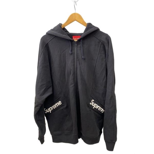 SUPREME ZIPパーカー Supreme x B.B. Simon】 Zip Up Hooded Sweatshirt Black 25SS
